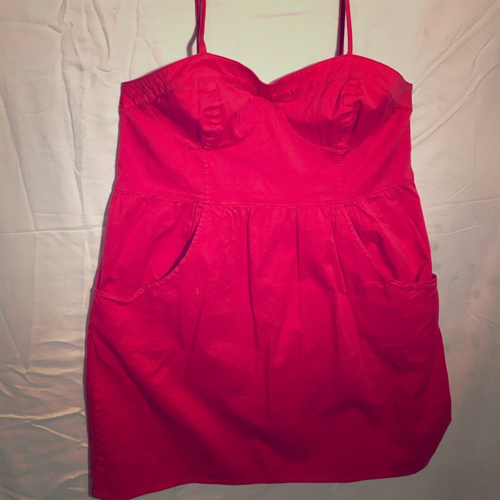 Coral dress